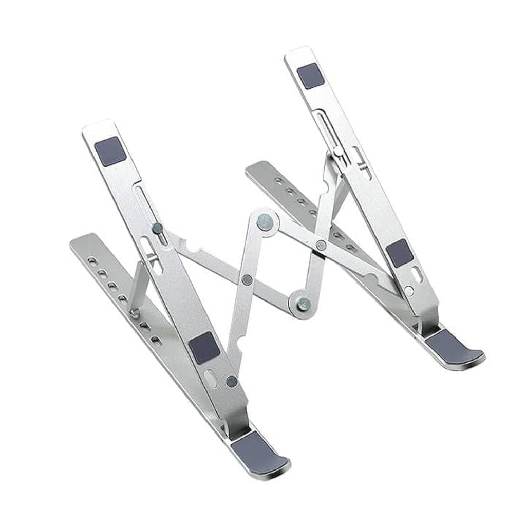 Aluminum Ergonomic Foldable Portable Tabletop Laptop/Desktop Riser Stand